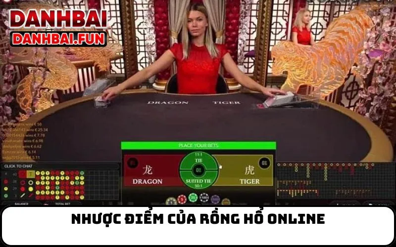 Nhược điểm của Rồng Hổ Online