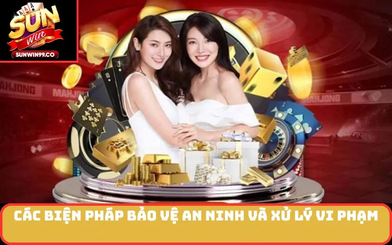 Các biện pháp bảo vệ an ninh và xử lý vi phạm