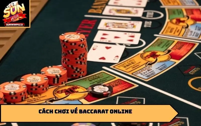 Cách chơi về baccarat online