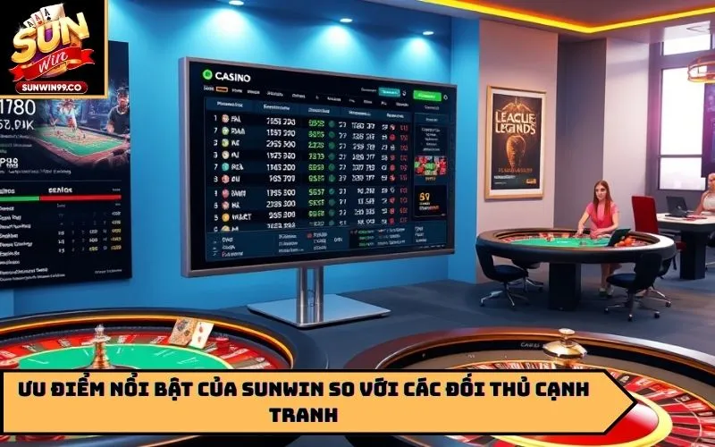 Ưu điểm nổi bật của Sunwin so với các đối thủ cạnh tranh